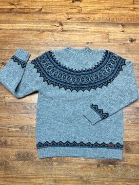 BRYNJUDALUR
Icelandic wool knitted classic sweater grey by Icewear M XXL